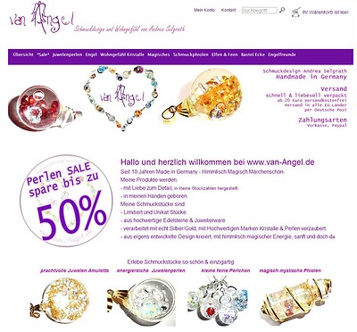 Himmlisch, magisch, märchenschöne Handmade Stücke von van Angel