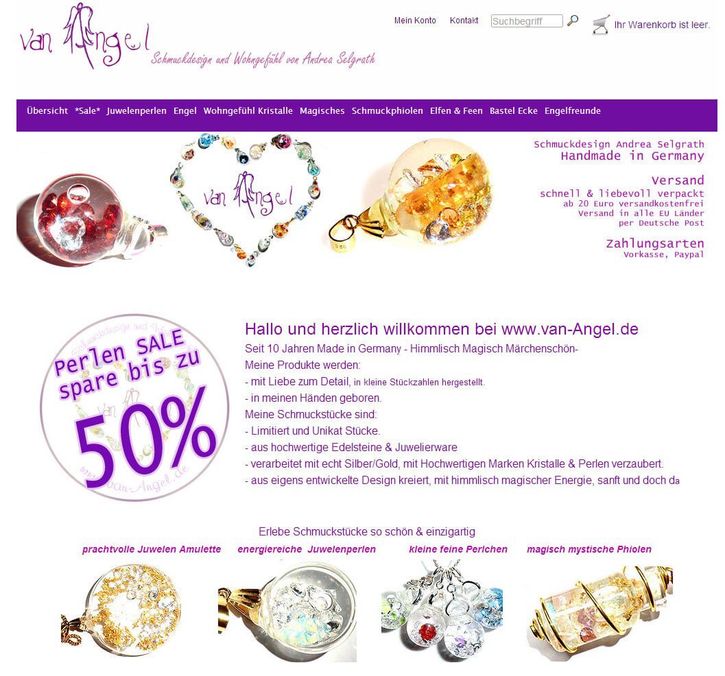 Himmlisch, magisch, märchenschöne Handmade Stücke von van Angel