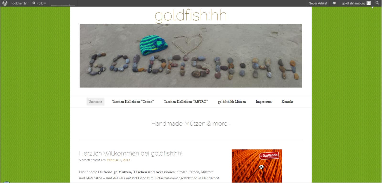 goldfish:hh – handmade Mützen & more…