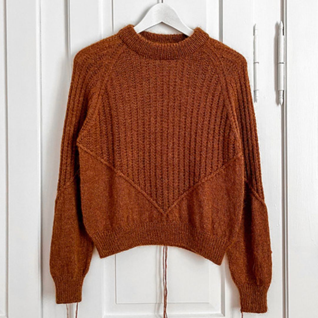 Strickset für den Pullover "Cosmo" mit Merry Merino 110 GOTS