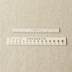 Ruler and Needle Gauge Set - CocoKnits