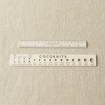 Ruler and Needle Gauge Set - CocoKnits